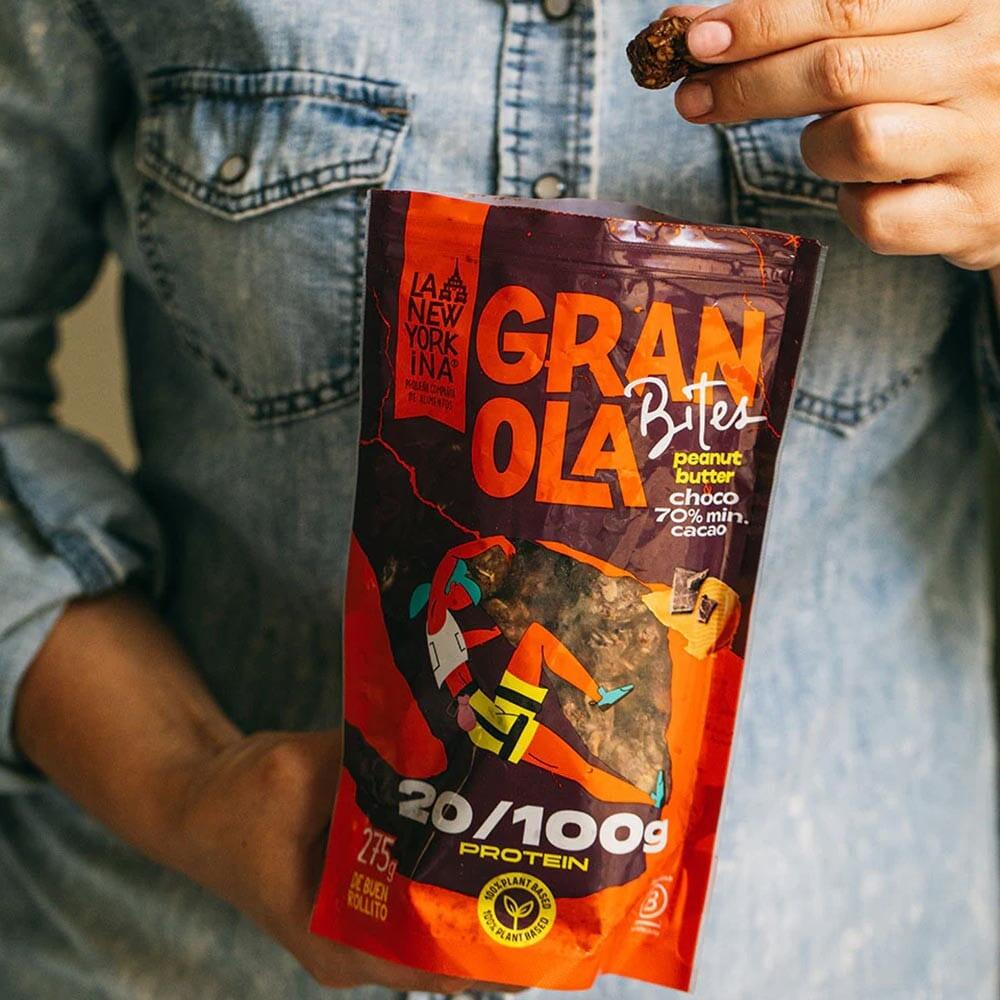 Céréales Protéinées | Protein Granola Bites (275g) | Peanut Butter Chocolat 2/3