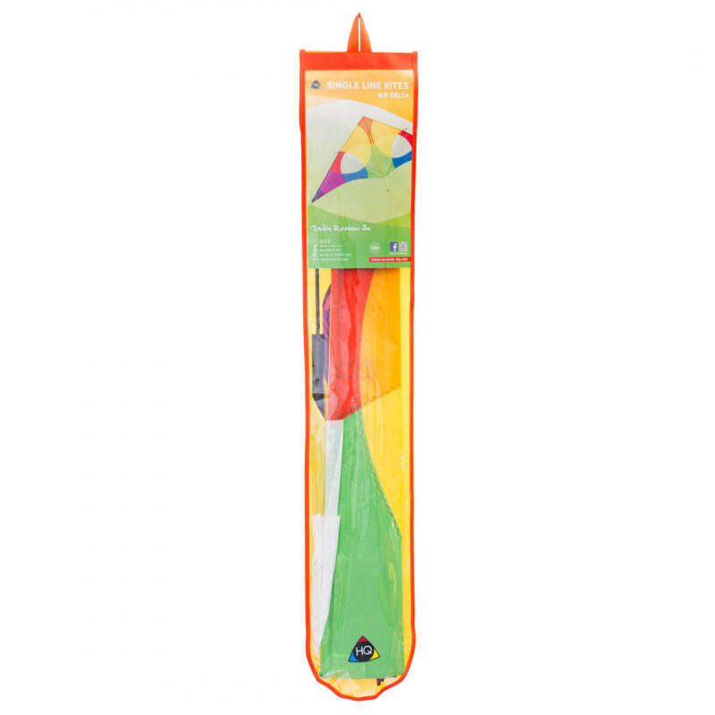 Eenlijnsvlieger HQ Delta Rainbow 3 m 10642030 Regenboog 300 x 138 cm 4/5