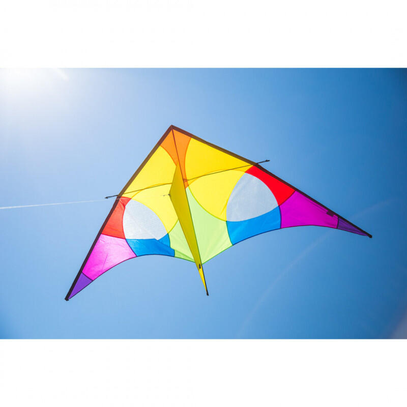 Eenlijnsvlieger HQ Delta Rainbow 3 m 10642030 Regenboog 300 x 138 cm 2/5