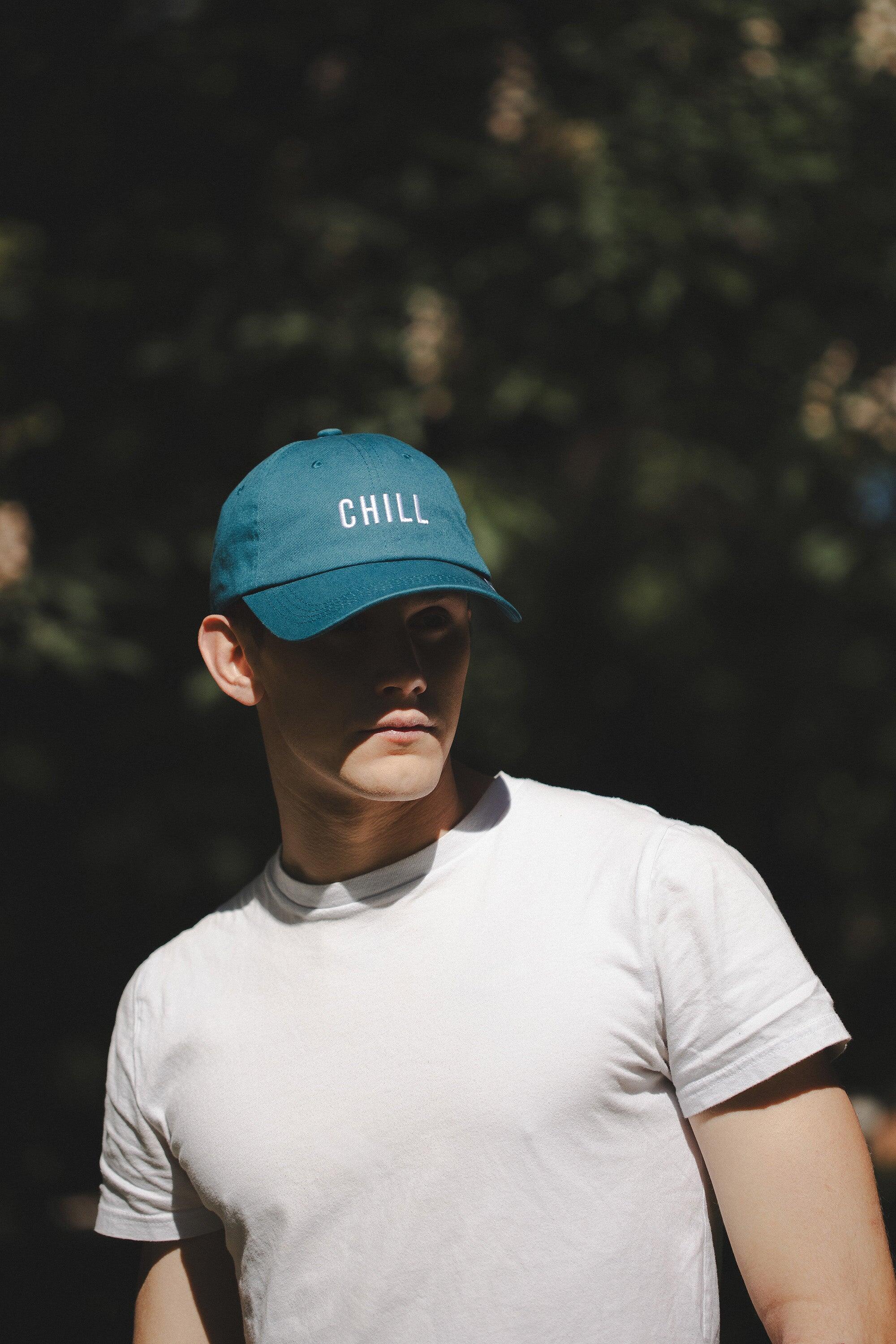 Unisex lifestyle gorra algodón visera curva ajustable Chill Hanukeii 5/7