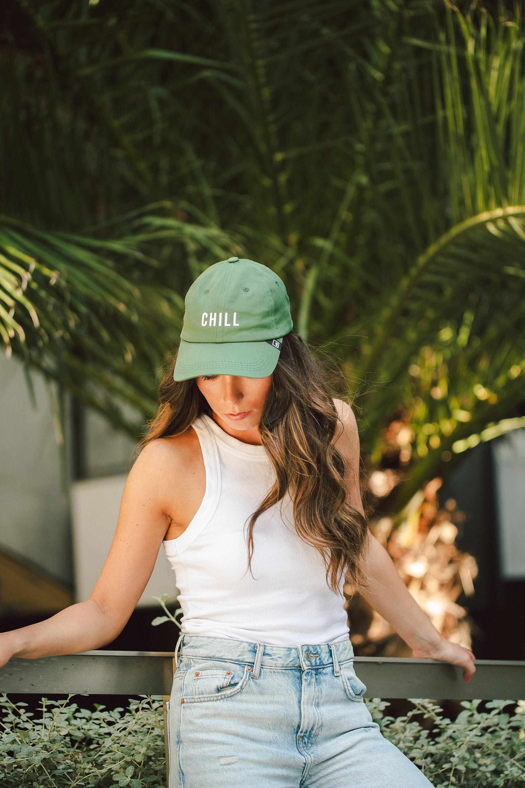 Unisex lifestyle gorra algodón visera curva ajustable Chill Hanukeii 5/7
