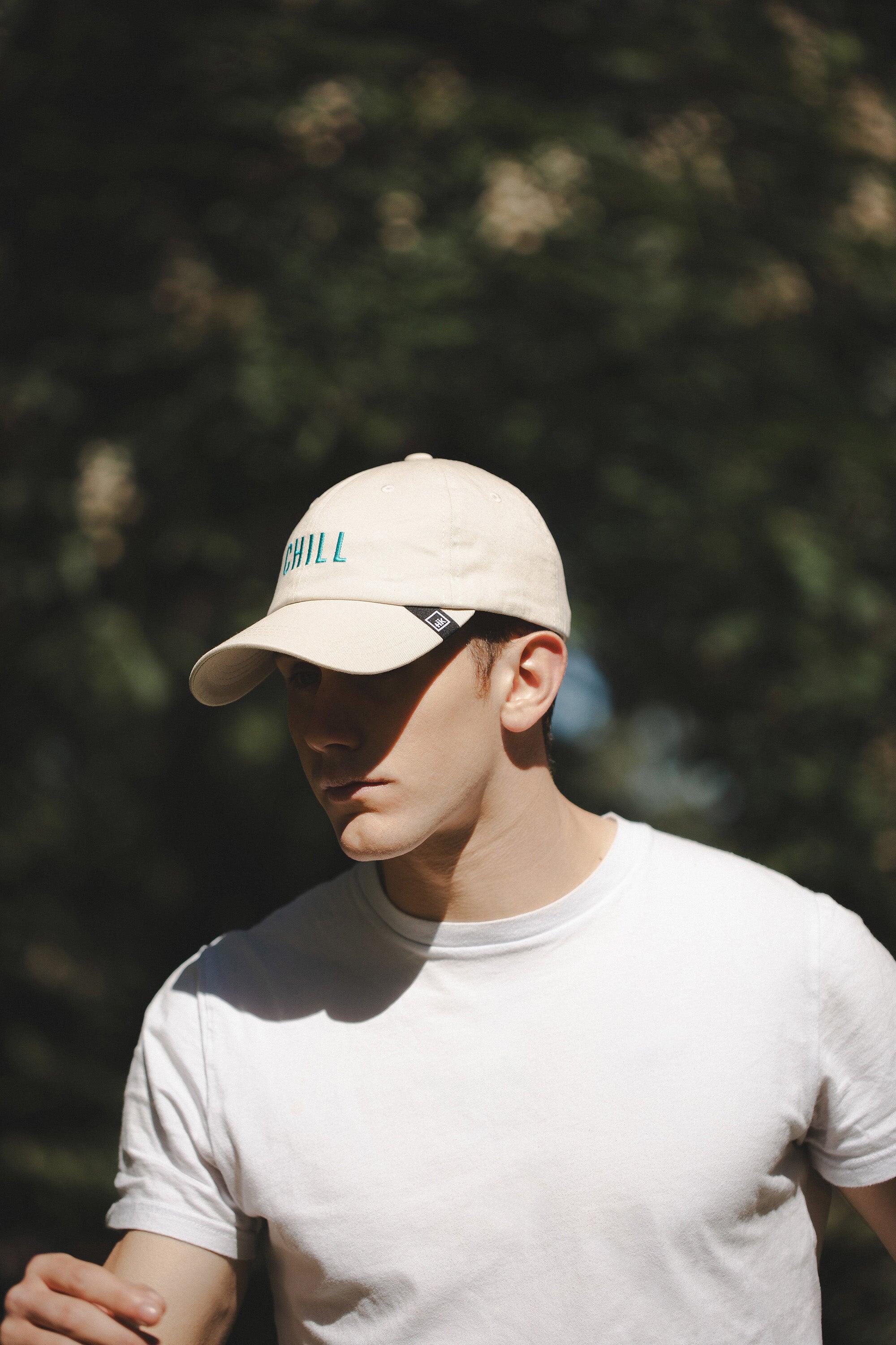 Unisex lifestyle gorra algodón visera curva ajustable Chill Hanukeii 5/6