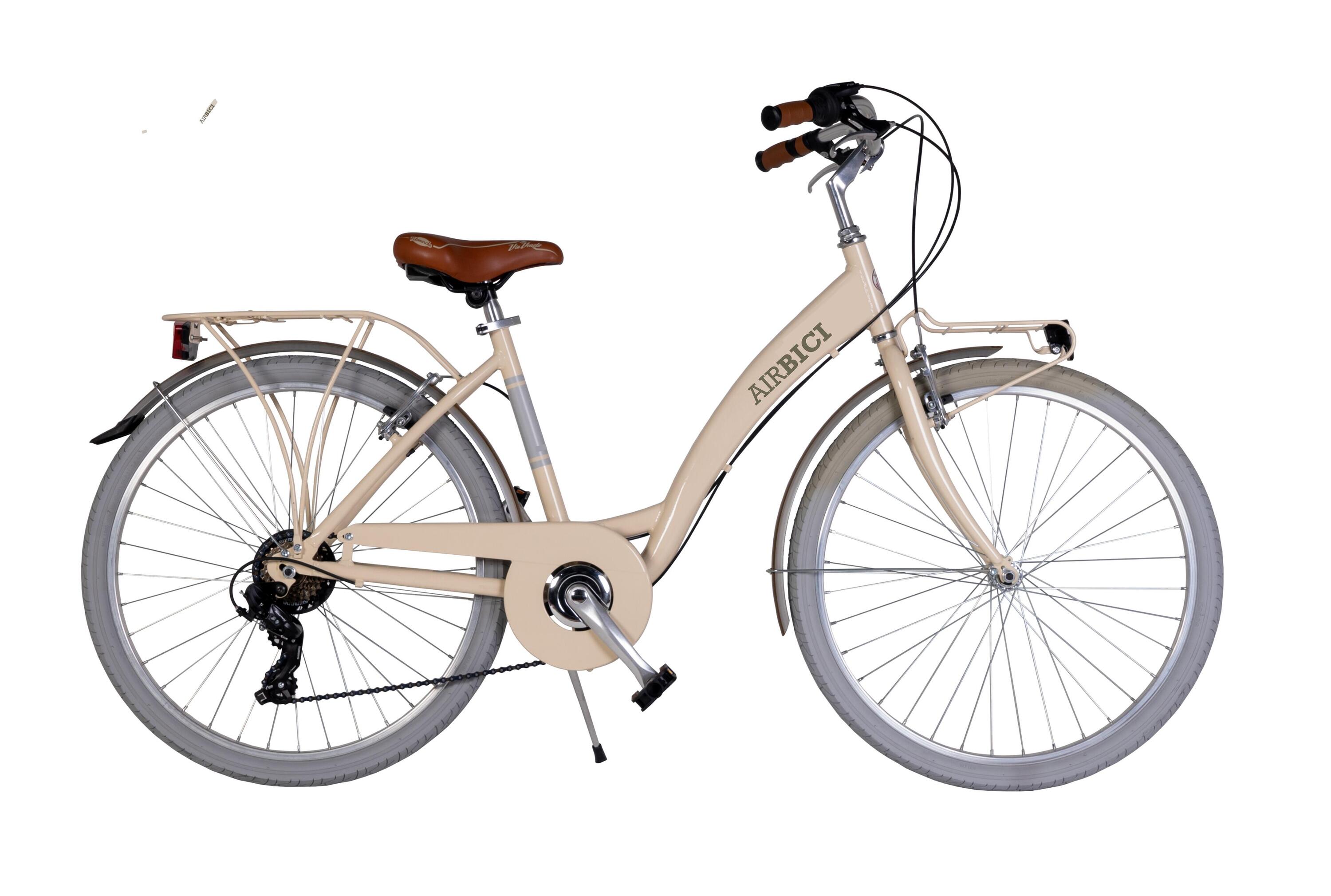 AIRBICI Fahrrad Nuvò L, 26″ Laufräder, 6 Gänge, 46″ Stahlrahmen