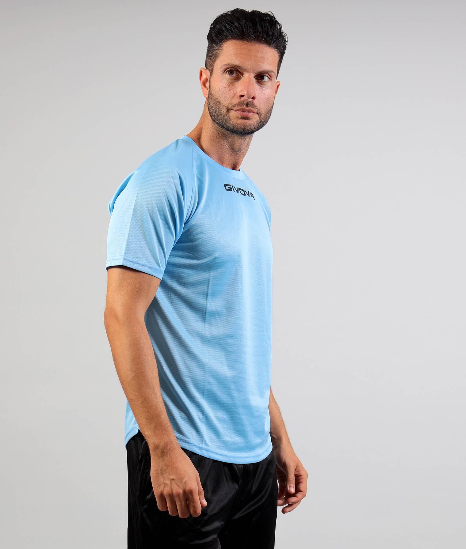 T-shirt uomo givova celeste 3/6