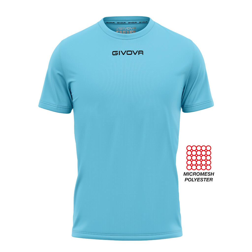 T-shirt uomo givova celeste 2/6