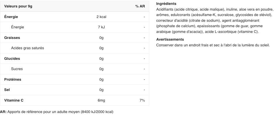 Bevande da diluire - BOLERO® - Aloe Vera al Cocco 2/3