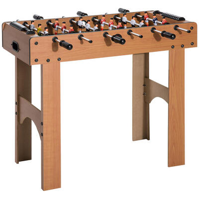 HOMCOM Calcio Balilla Professionale in Legno MDF. 87x43x78cm