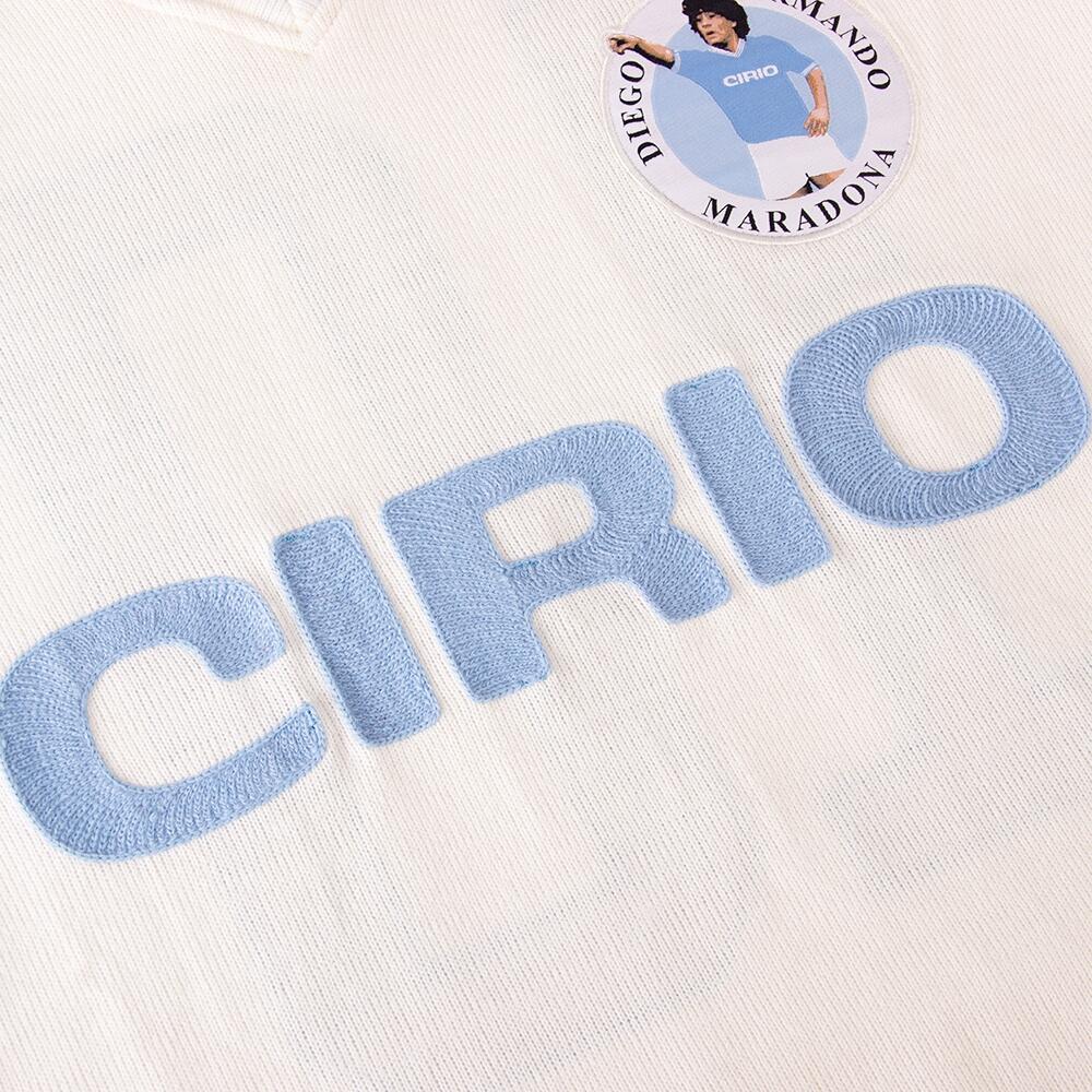 Retro Voetbalshirt - Heren - Maradona x COPA Napoli 1984 Uitshirt - Wit 5/7