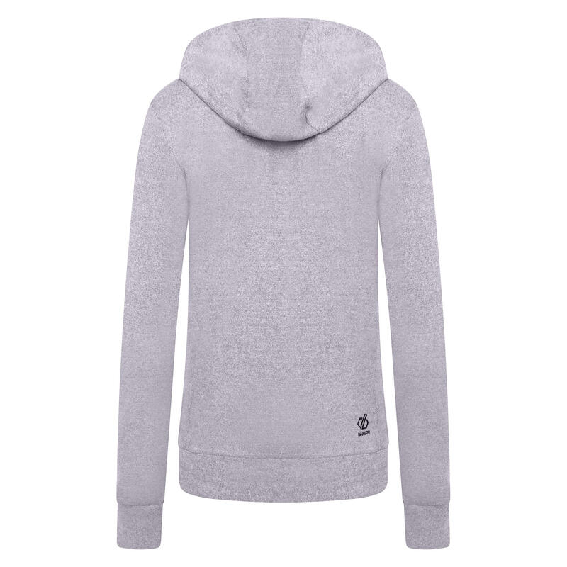 Dames Out & Out Marl Fleece Hoodie (Asgrijs)