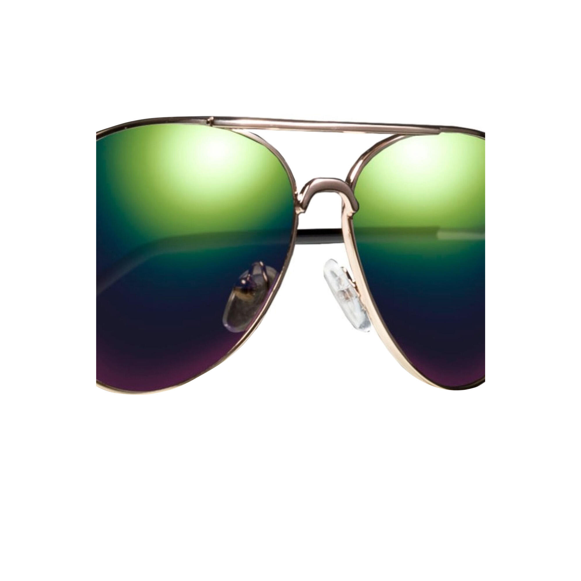 Hologram Lunettes De Soleil Enfant (Métal Doré) 2/4