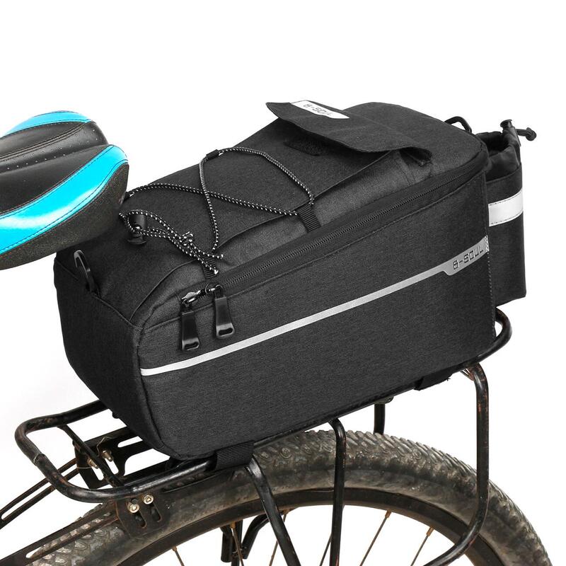 Alforja térmica de bicicleta con bandolera - Negro