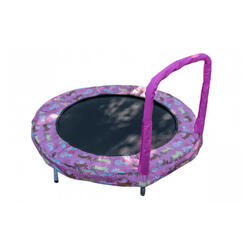 Trampoline Bazoongi Bouncer Lapin rose