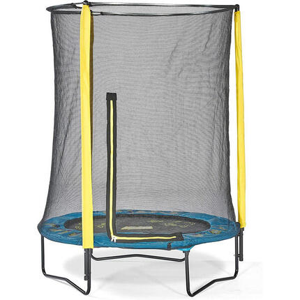 Trampoline junior Minions 4,5" et filet de sécurité
