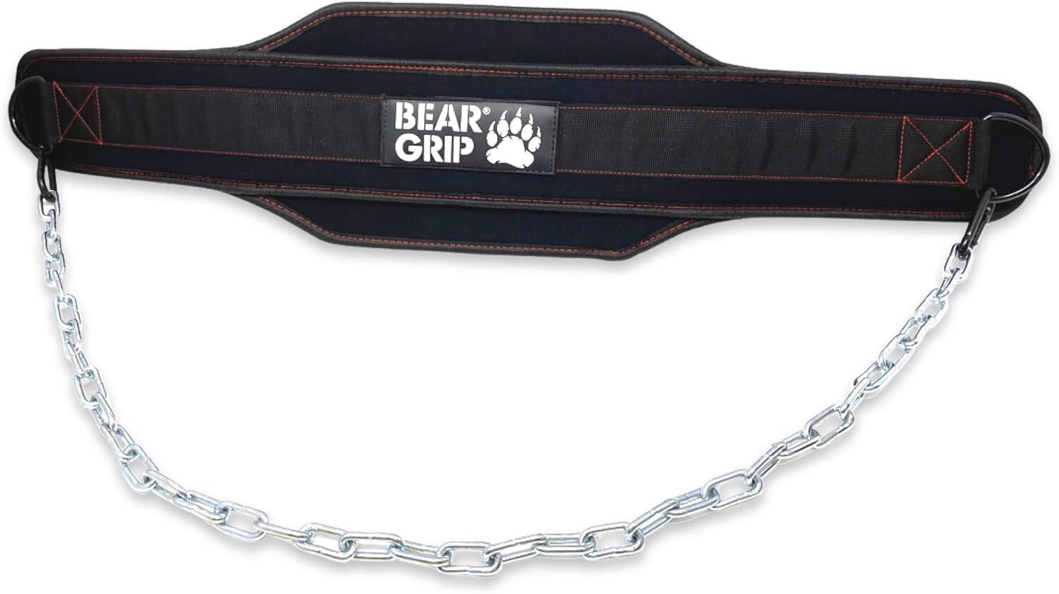 Weighted Dip & Pull Up Belt BEAR GRIP Decathlon
