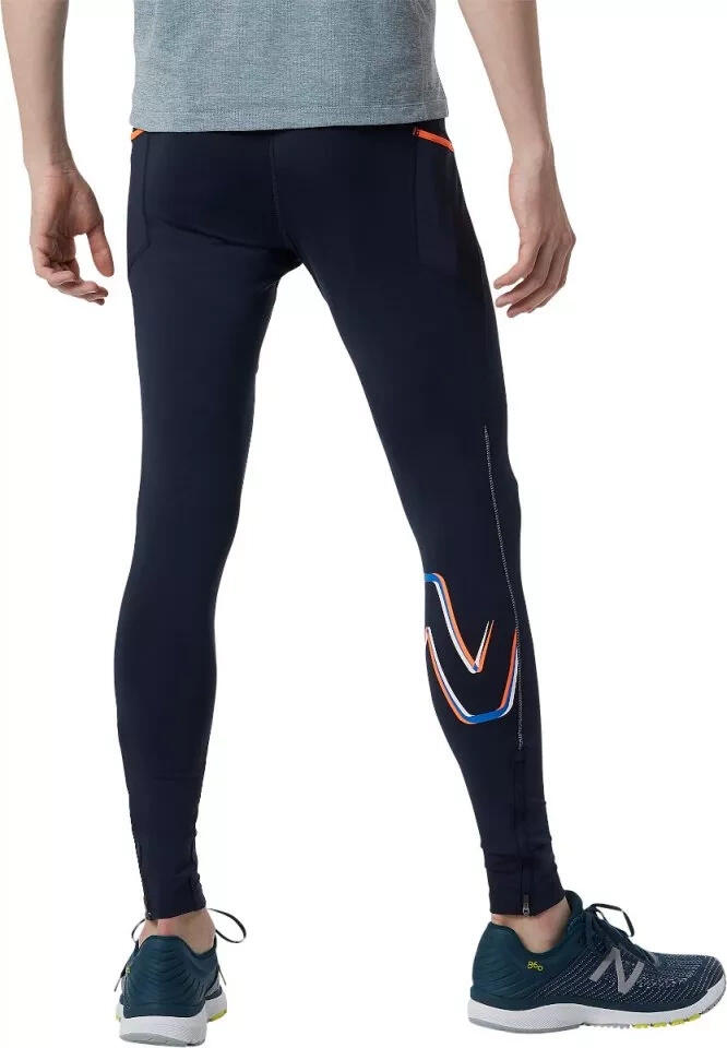 Legginsy do biegania męskie New Balance Printed Impact Tun Tight