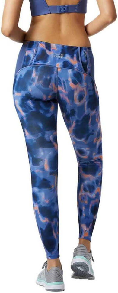Legginsy damskie New Balance Printed Impact Run Tight