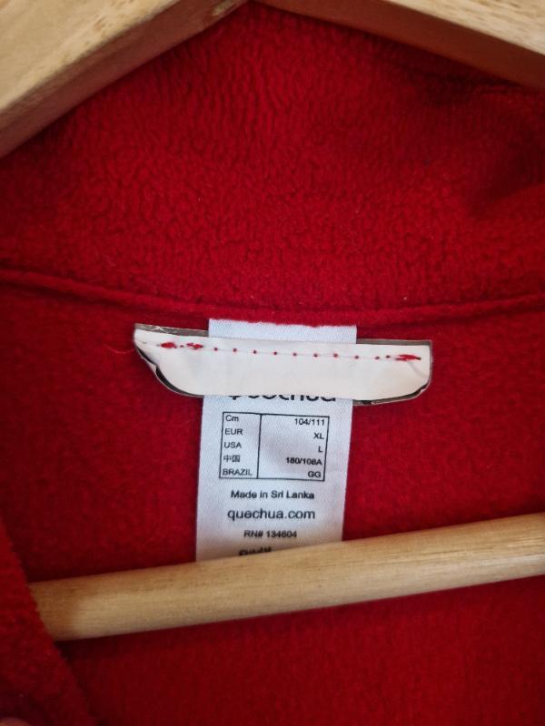 Tussen Particulieren - Quechua rode fleece 2/2