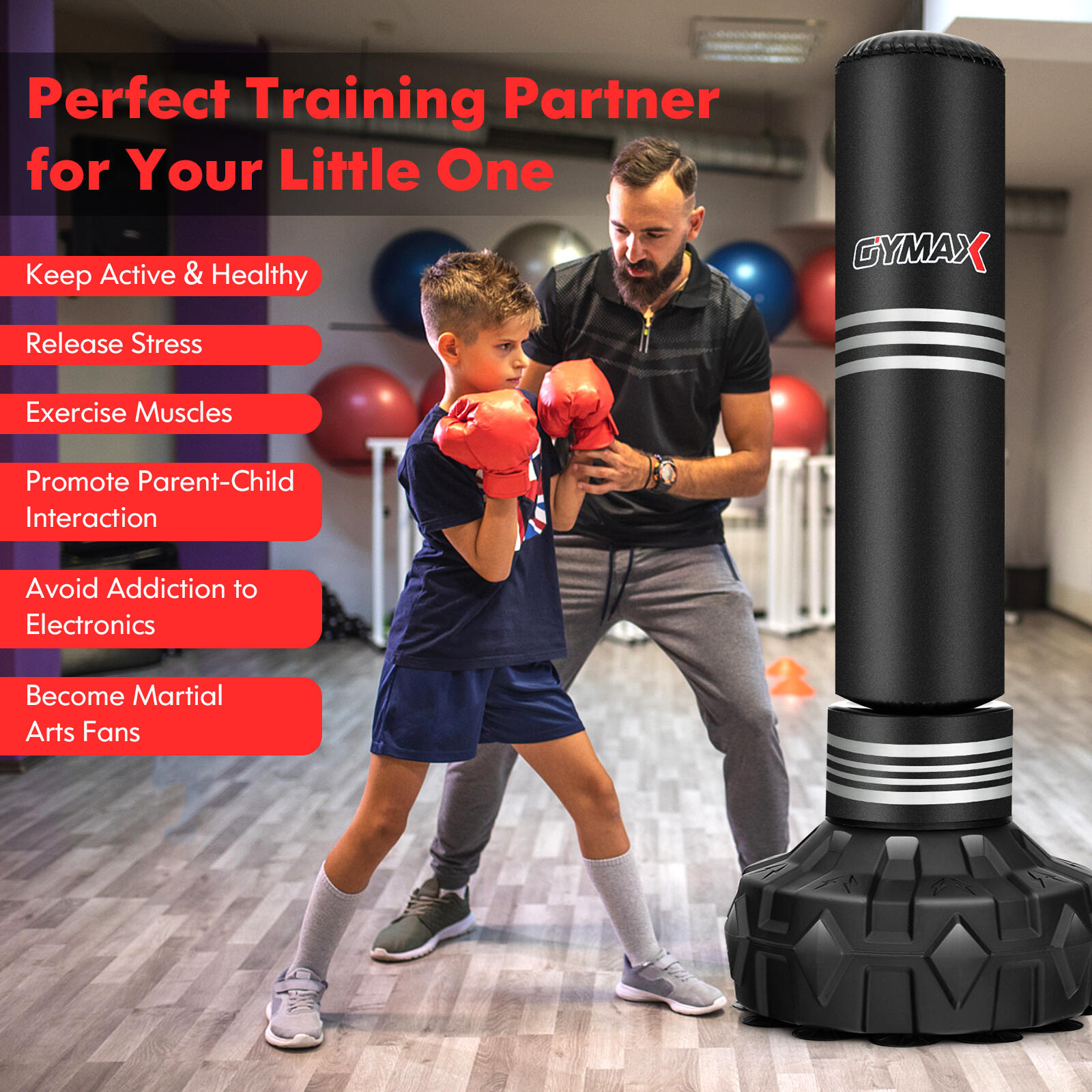 Suction Cup Base Para Punching Bag MMA UFC Kick Training Punching