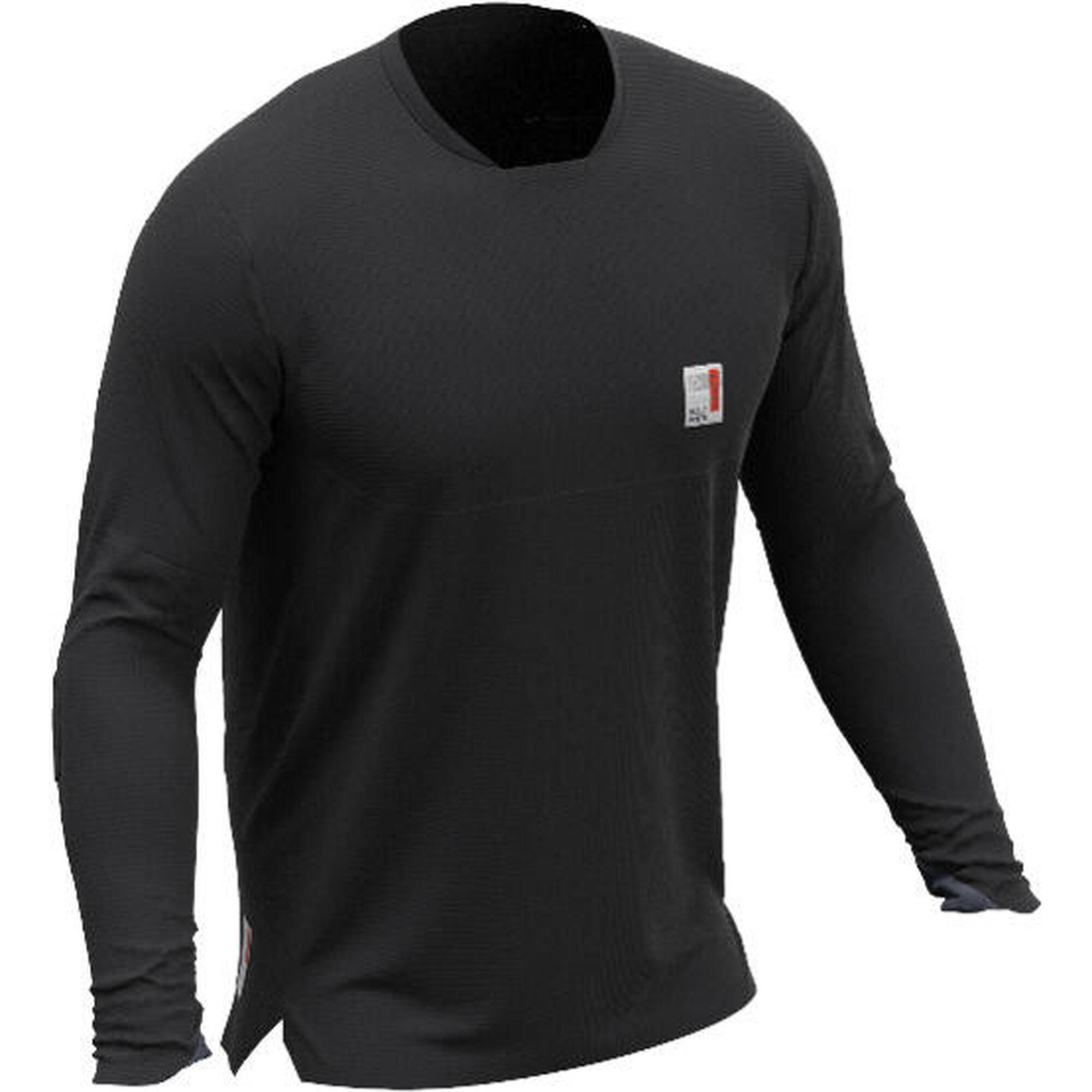 Leatt - Maillot Vtt Allmountain 5.0 Avec Coudes Renforcés Brush Guard Noir Homme - Maillot Manches Longues - Noir - Decathlon