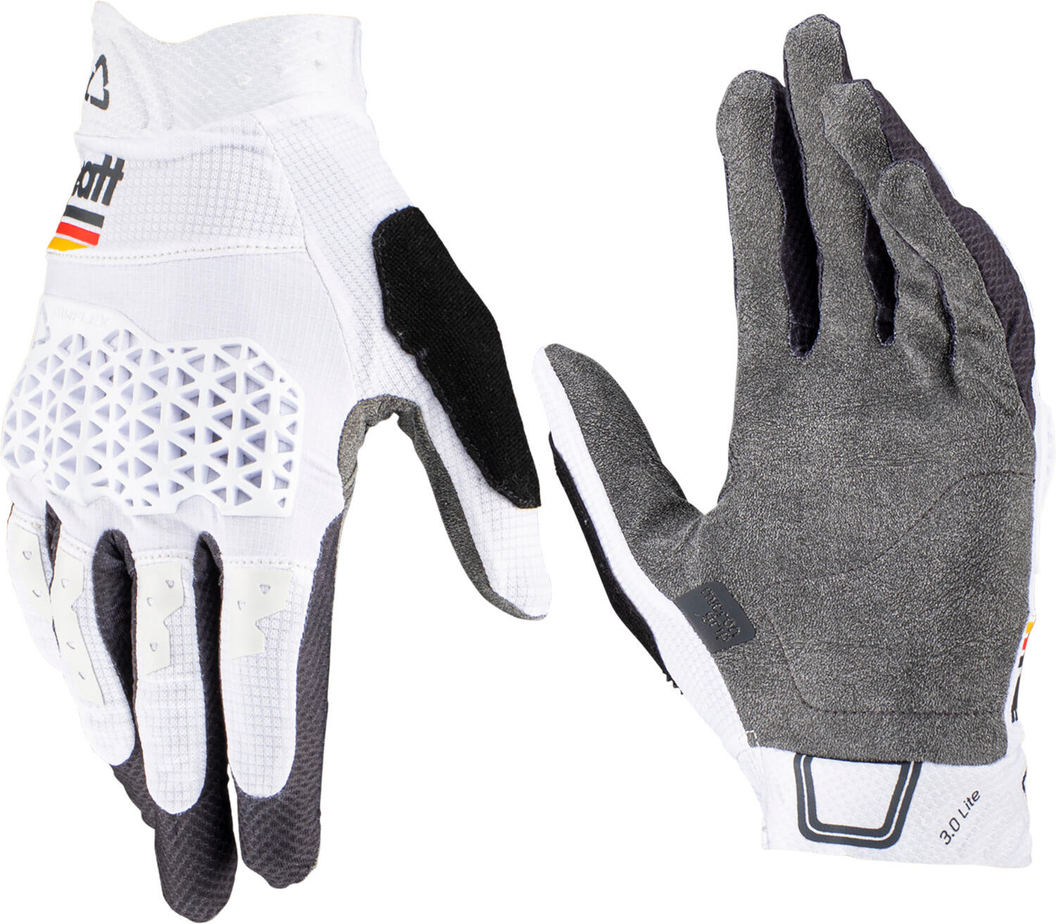Guanti Ciclismo Uomo MTB 3.0 Lite Bianco 3/7