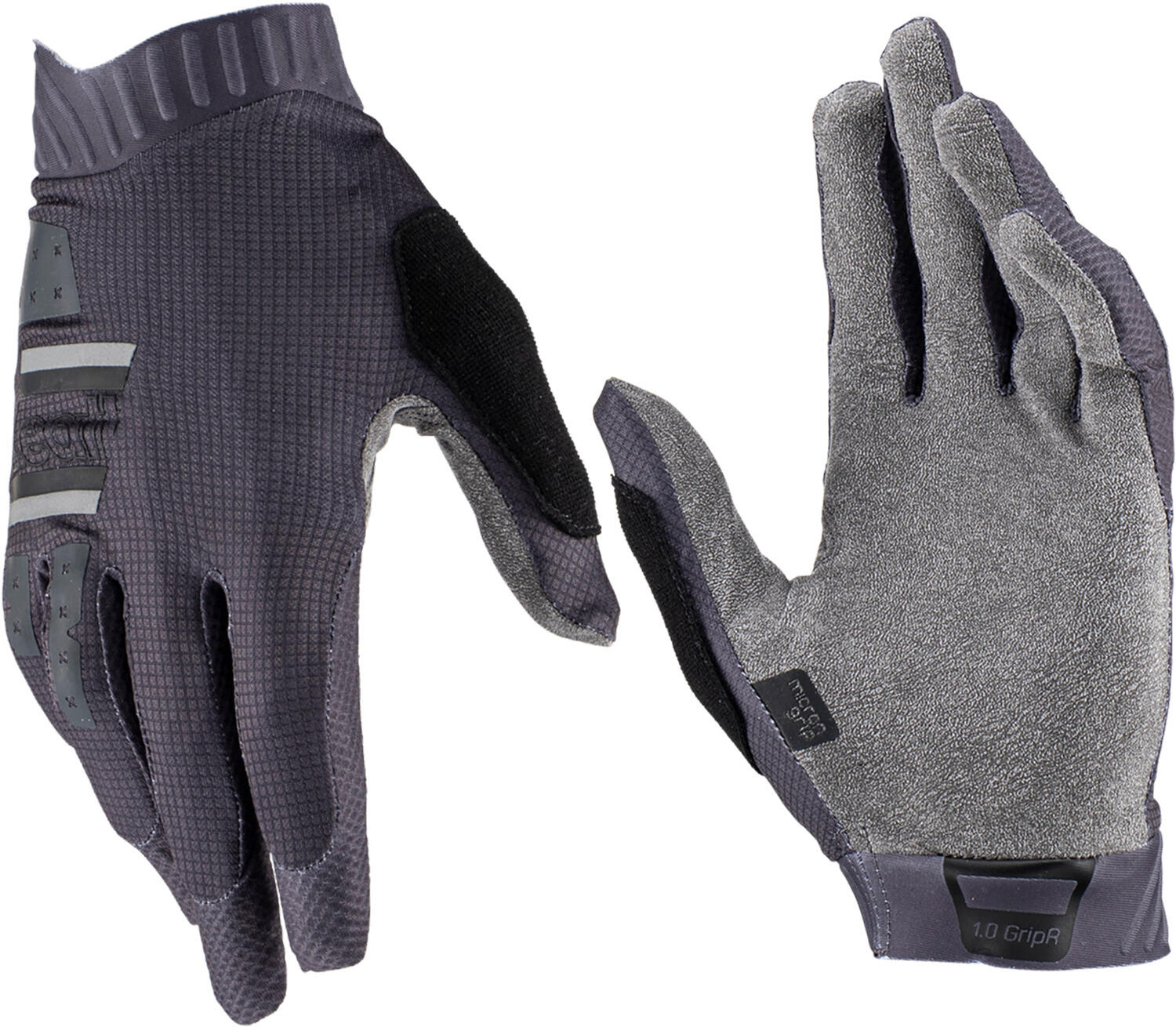 Gants Longs Leatt MTB 1.0 GripR Gris 3/5