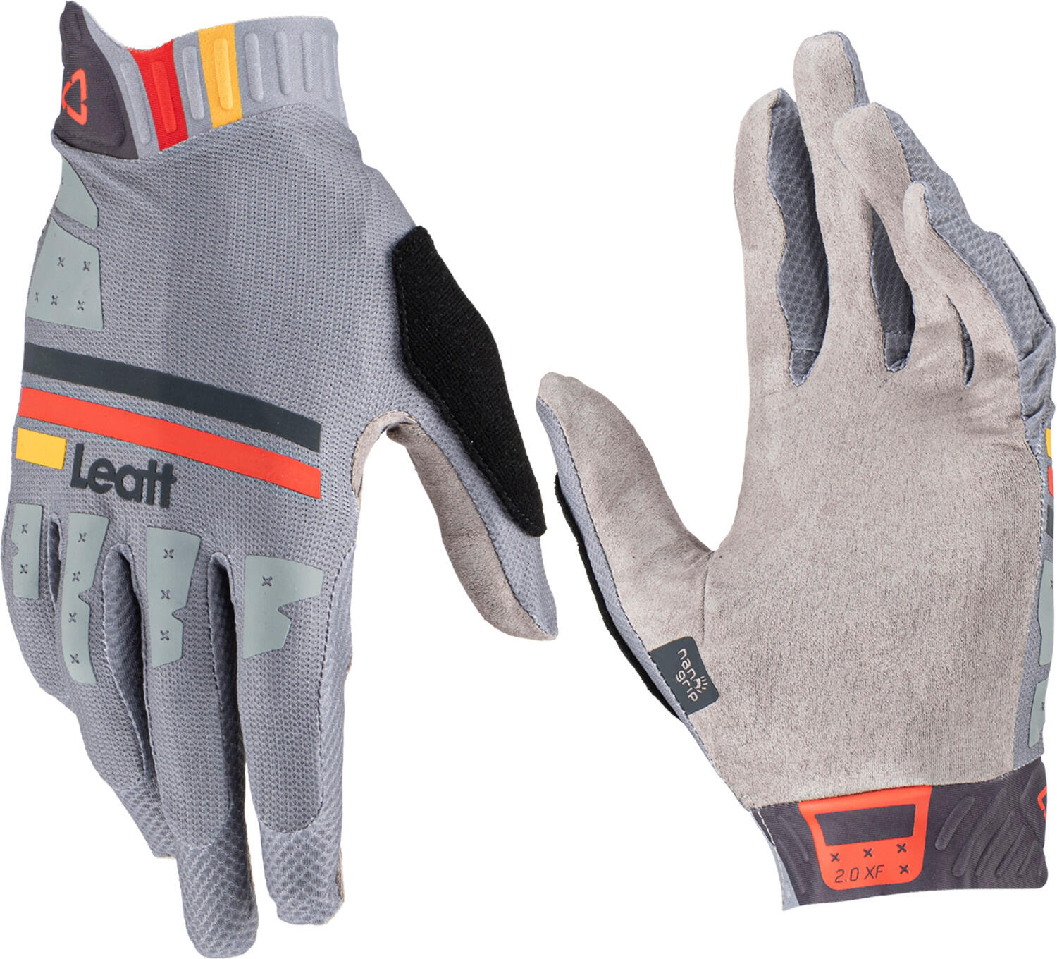 Guantes de ciclismo para hombre MTB 2.0 X-Flow gris 3/5