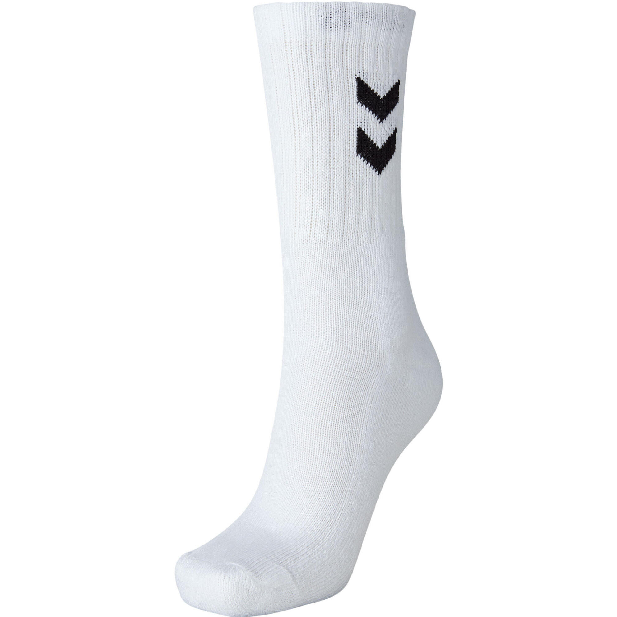 Hummel - Enfiler Low Socken 3-pack Basic Multisport Adulte Hummel - Chaussettes - Blanc - 32/34 - Decathlon
