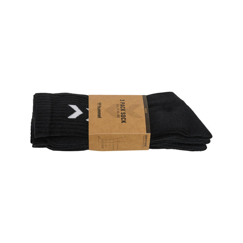 Enfiler Low Socken 3-Pack Basic Multisport Adulte HUMMEL