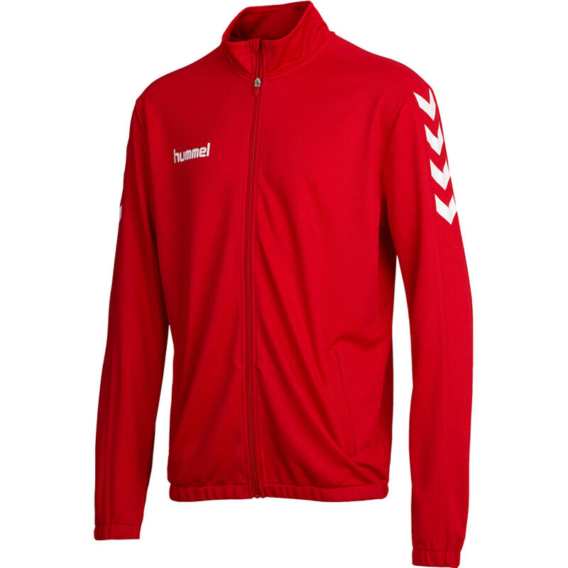 Enfiler Poly Zip Jacke Core Football Adulte HUMMEL