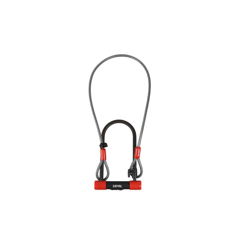 Antitheft u Zefal acier 13 mm + câble 10 mmx120 cm