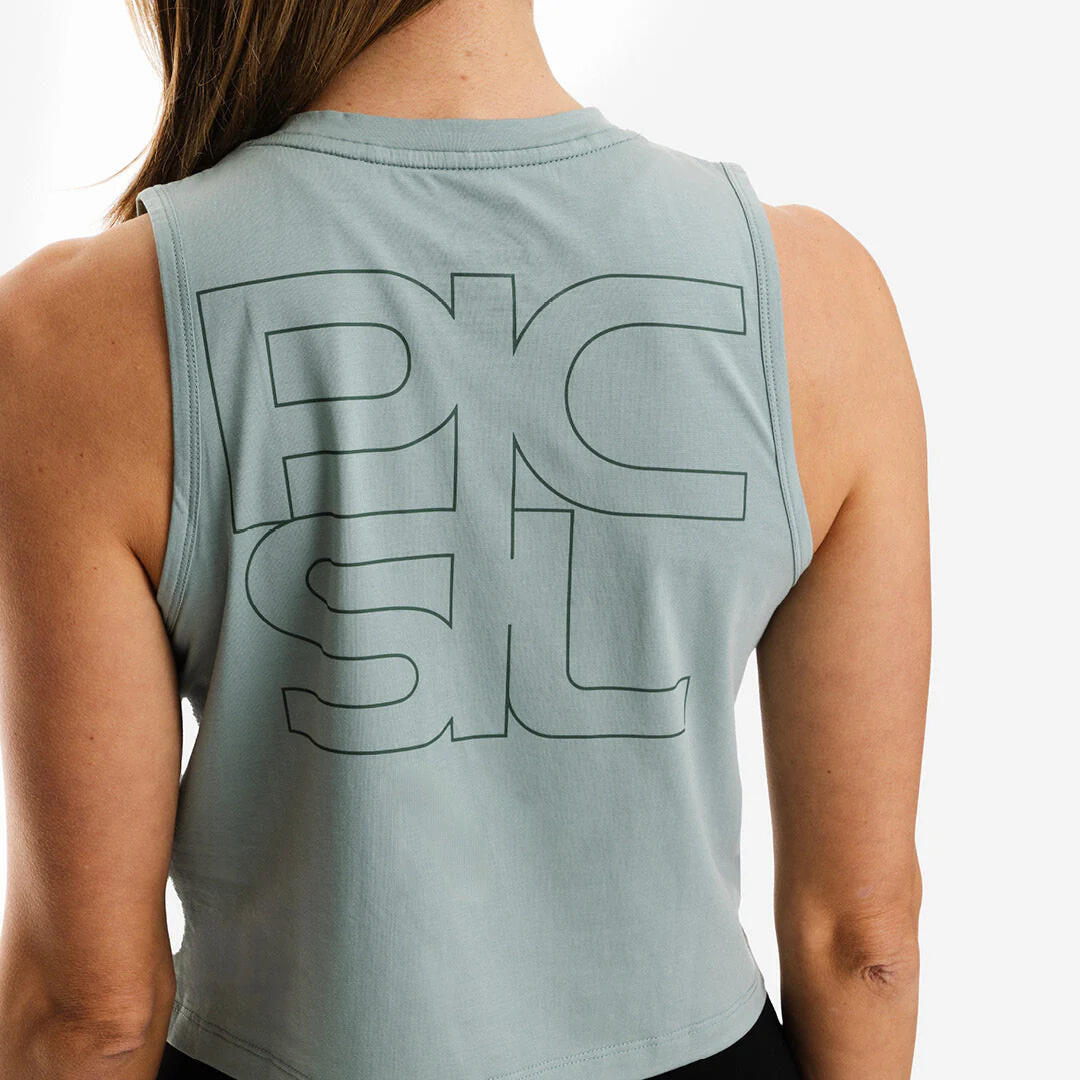 Camiseta deporte para mujer Crop Top fluido de Picsil PICSIL SPORT 6/6