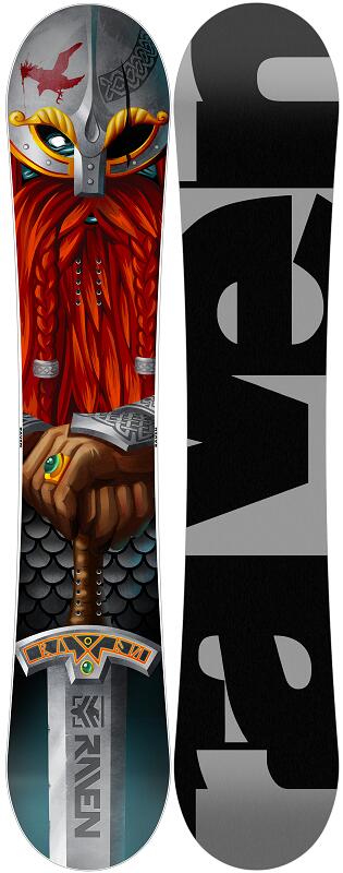 RAVEN Prancha Snowboard Raven Dwarf