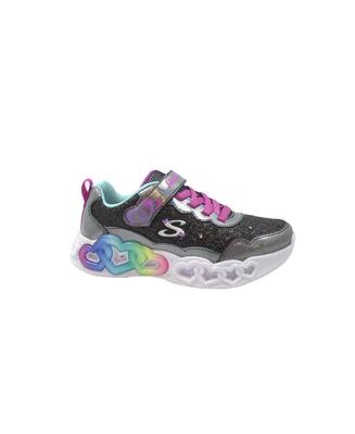 Skechers - Infinite heart negro/plata 303752L BKTQ
