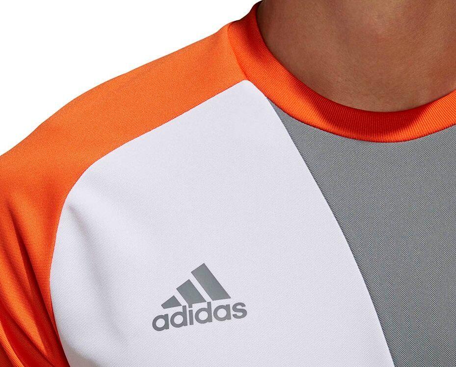 Bluza bramkarska dla dzieci adidas Assita 17 GK Junior pomarańczowa AZ5398