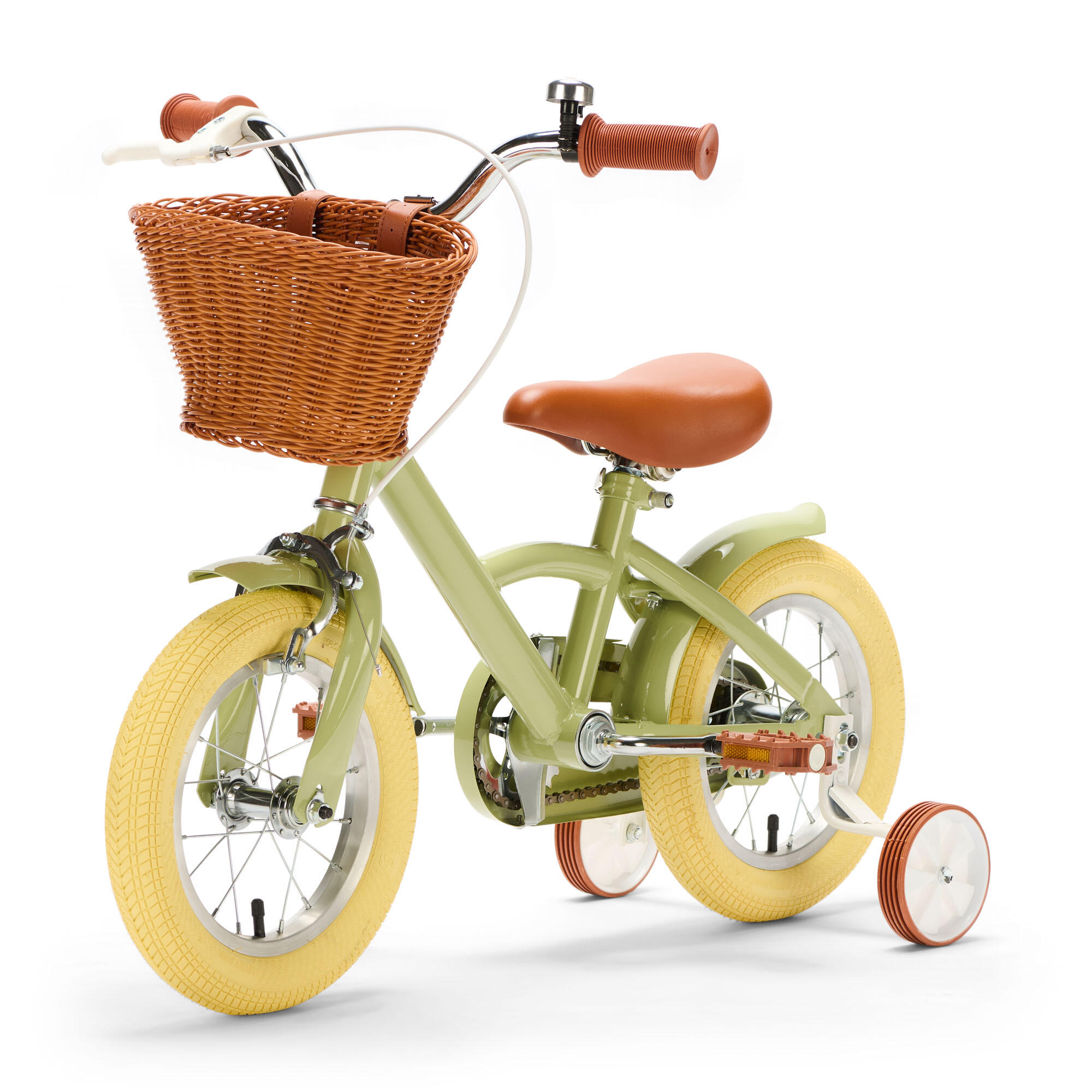 Generation Classic 12 inch Olijfgroen – Kinderfiets 2/4