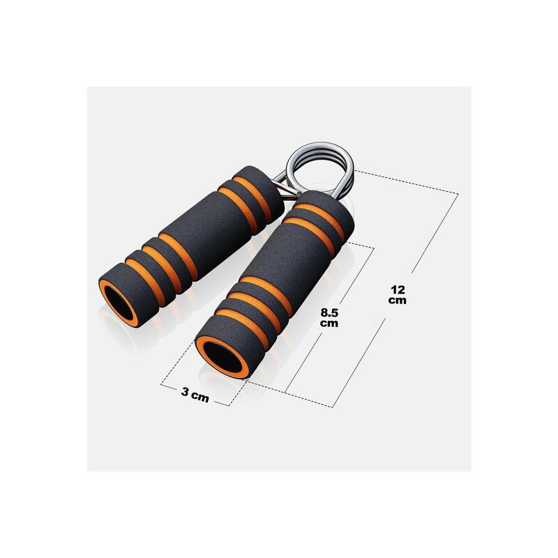 Gorilla Sport Handtrainer - Knijphalter - Set van 2 - Weerstand 10 kg