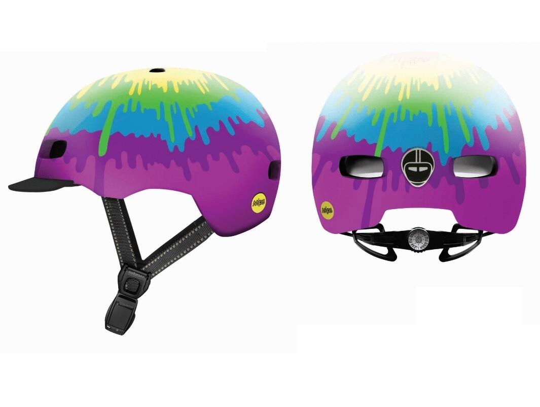 NUTCASE Kinderfietshelm Little Nutty, TIE DYE 1/2