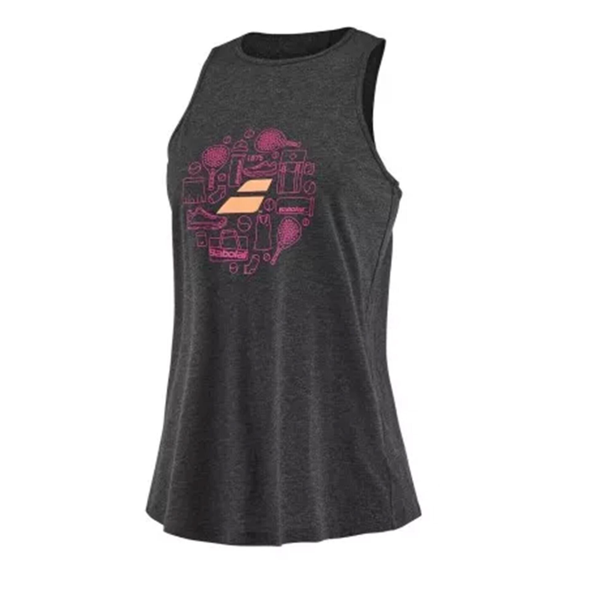 Canotta donna in cotone Babolat 2/3
