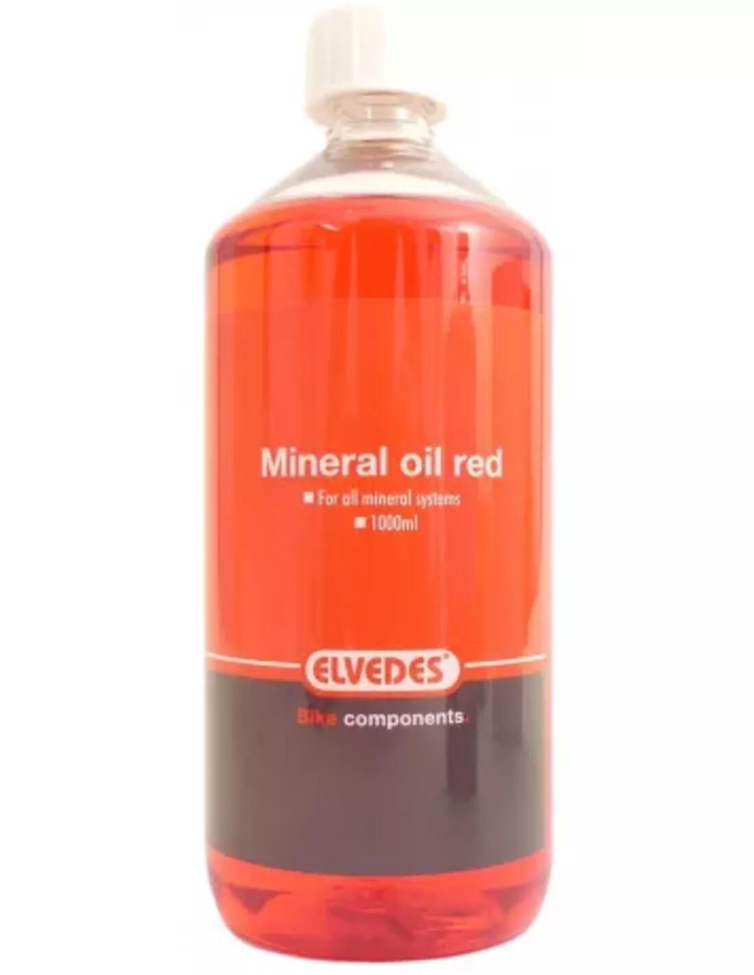 ELVEDES Mineraalolie Universeel - Rood (1 Liter)