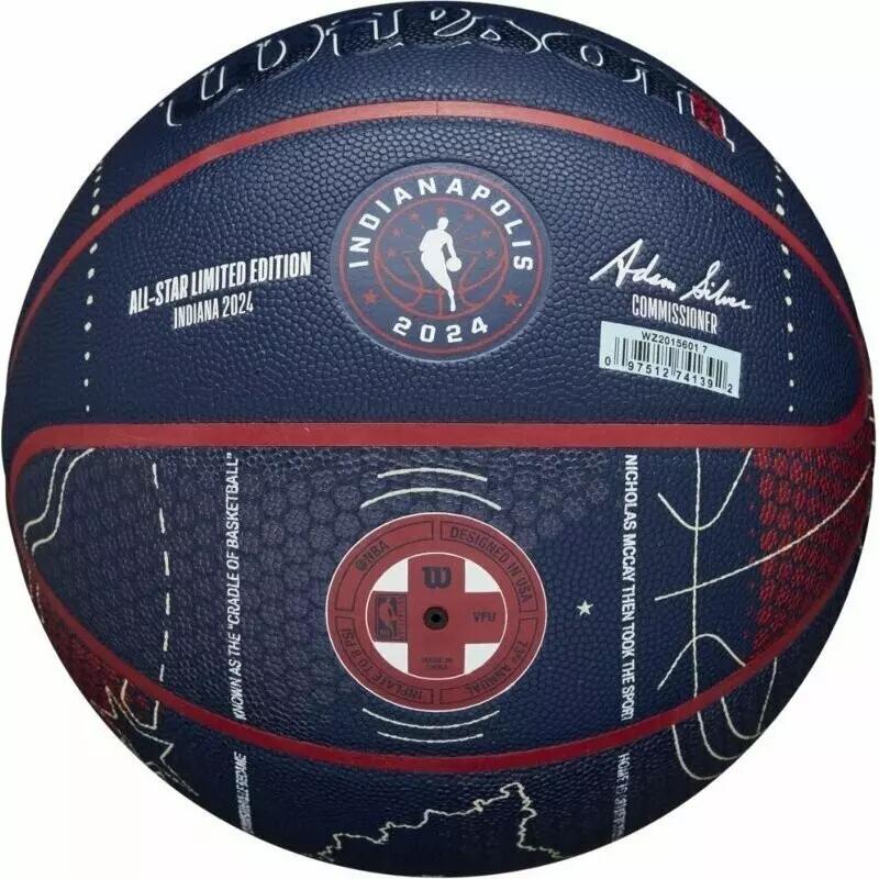 Ballon de basket Wilson NBA All-Star 2024 Indianapolis Collector Ball 5/5