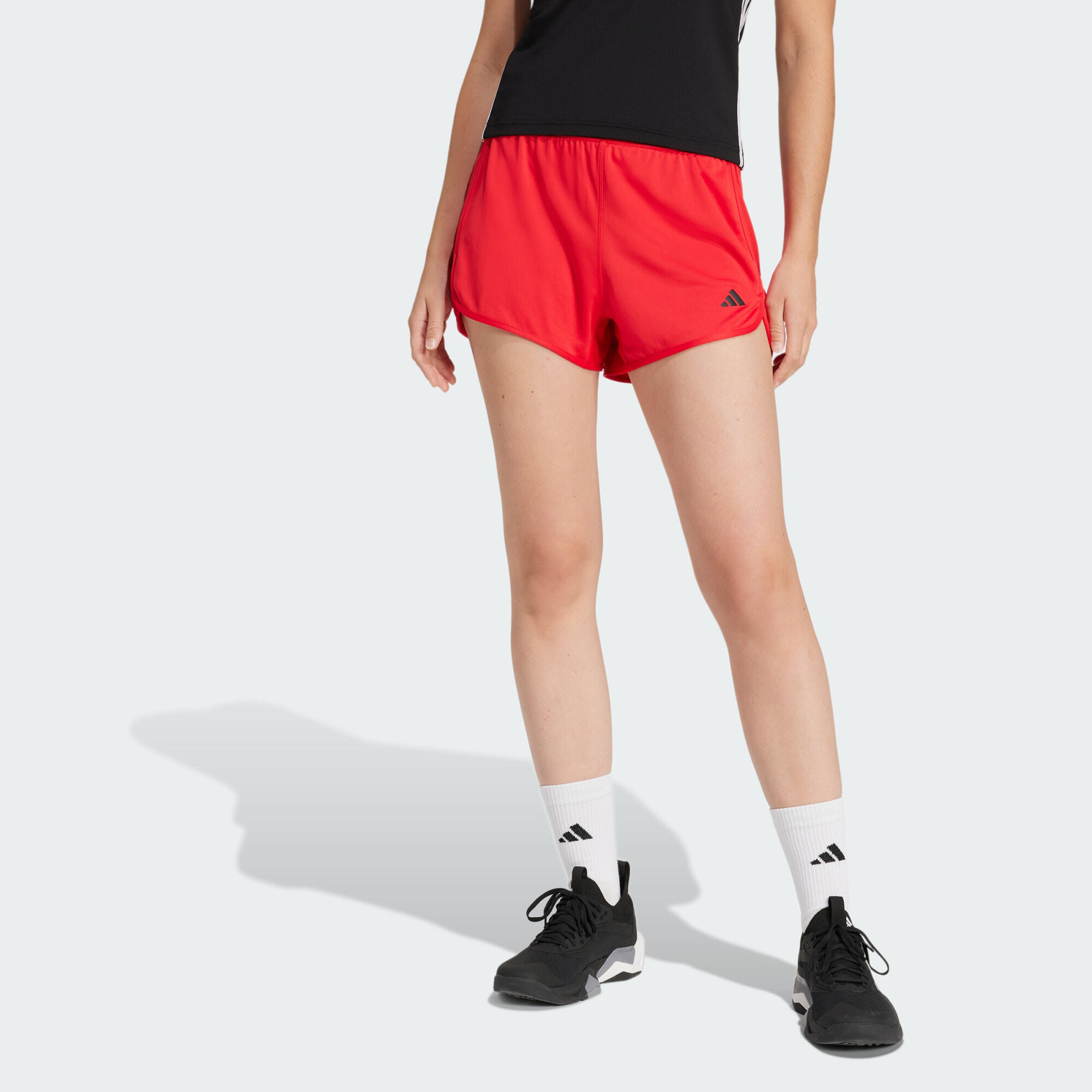 ADIDAS Pacer Essentials Knit High-Rise Short
