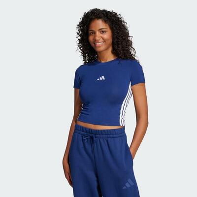 Essentials 3-stripes slim-fit baby t-shirt