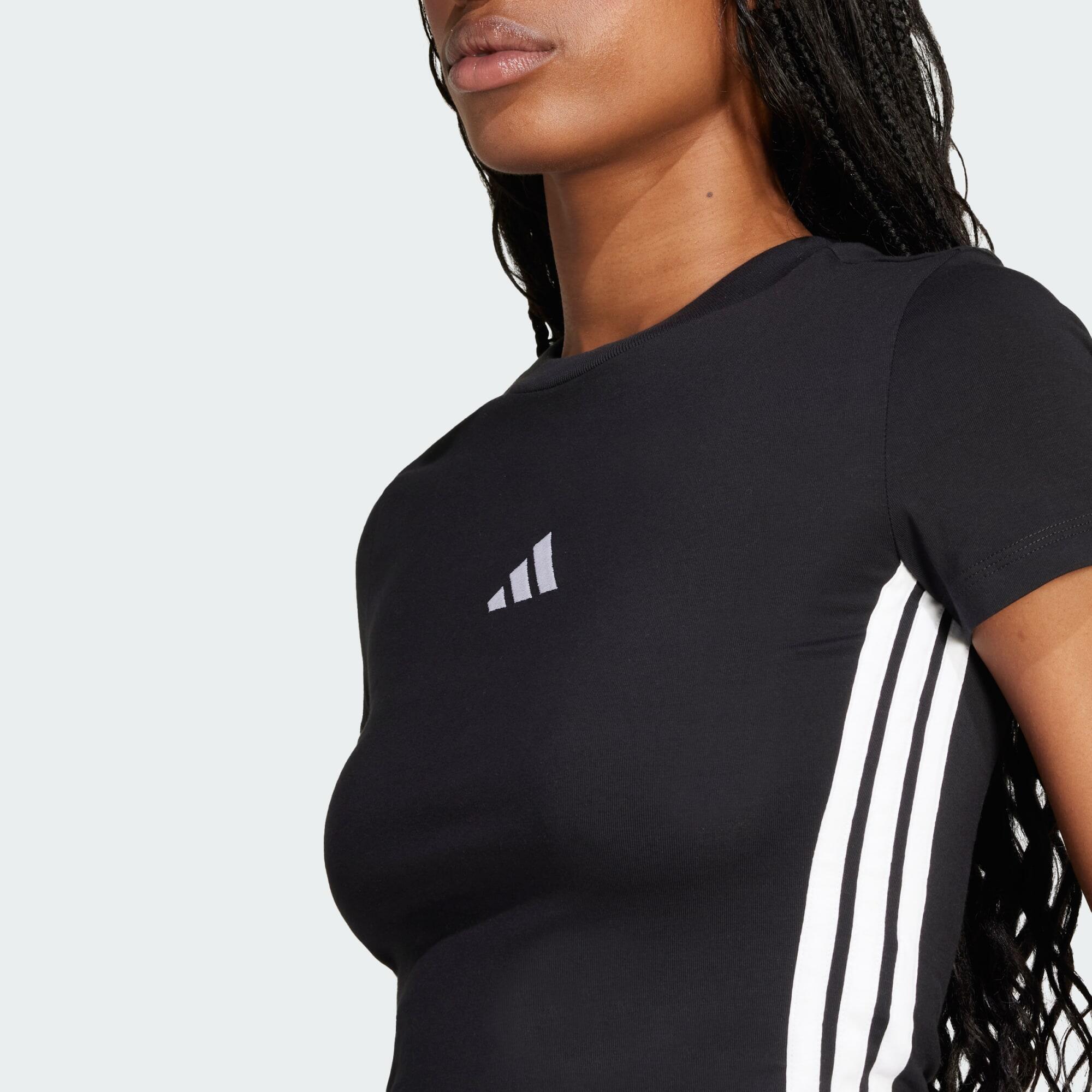 Essentials 3-Stripes Slim-fit Baby T-shirt 5/5