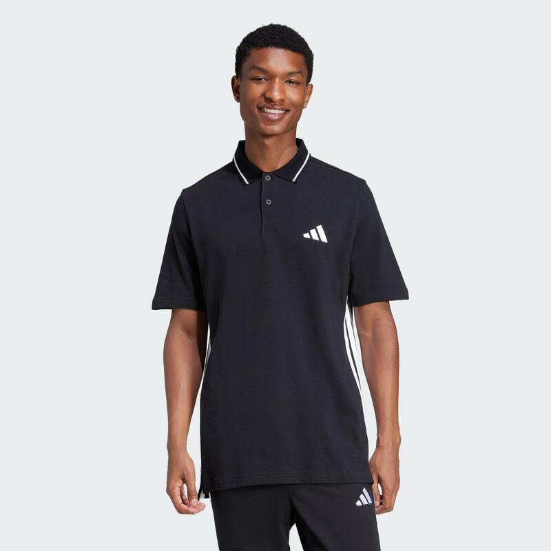 Polokošile Essentials 3-Stripes Piqué