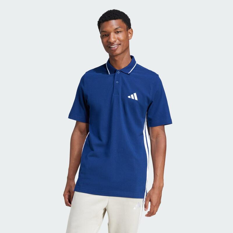 Polo piqué 3 bandes Essentials