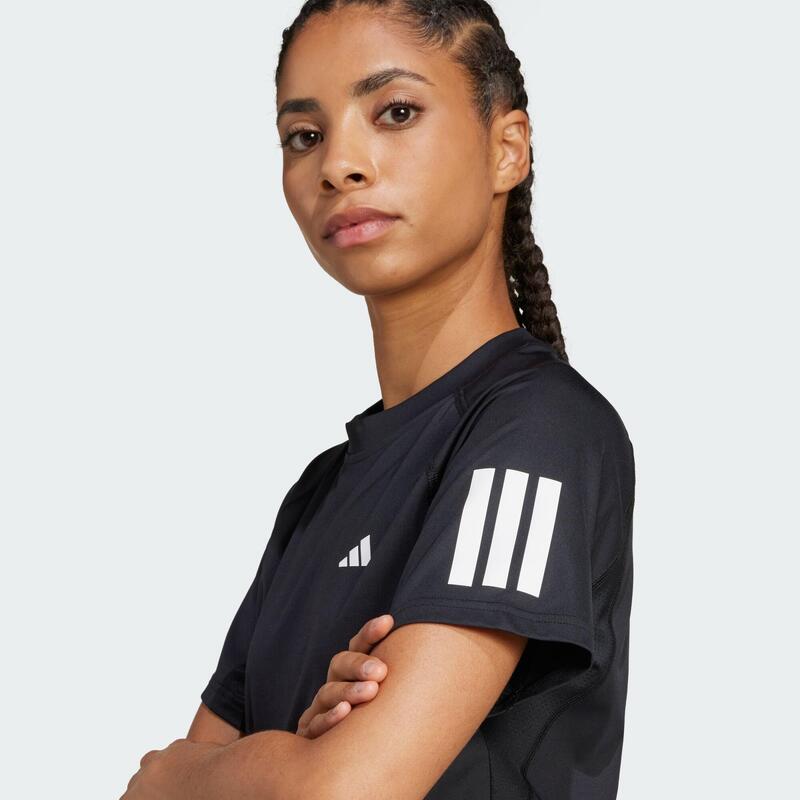 T-shirt de tennis 3 bandes Climacool