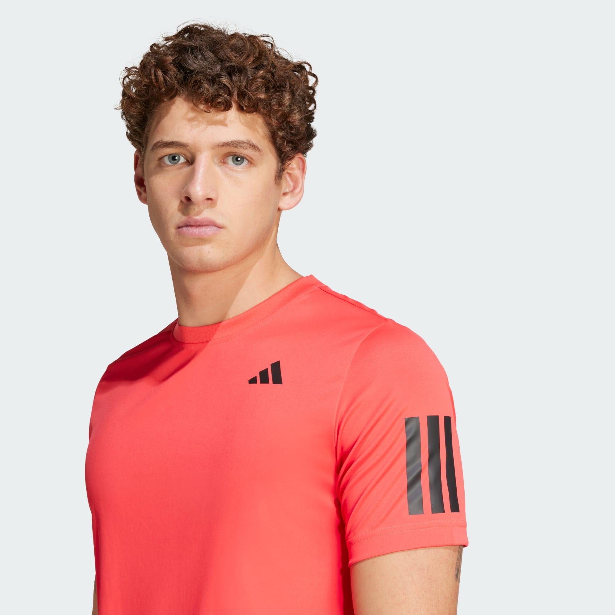 T-shirt Club Tennis Climacool 3 bandes 5/7