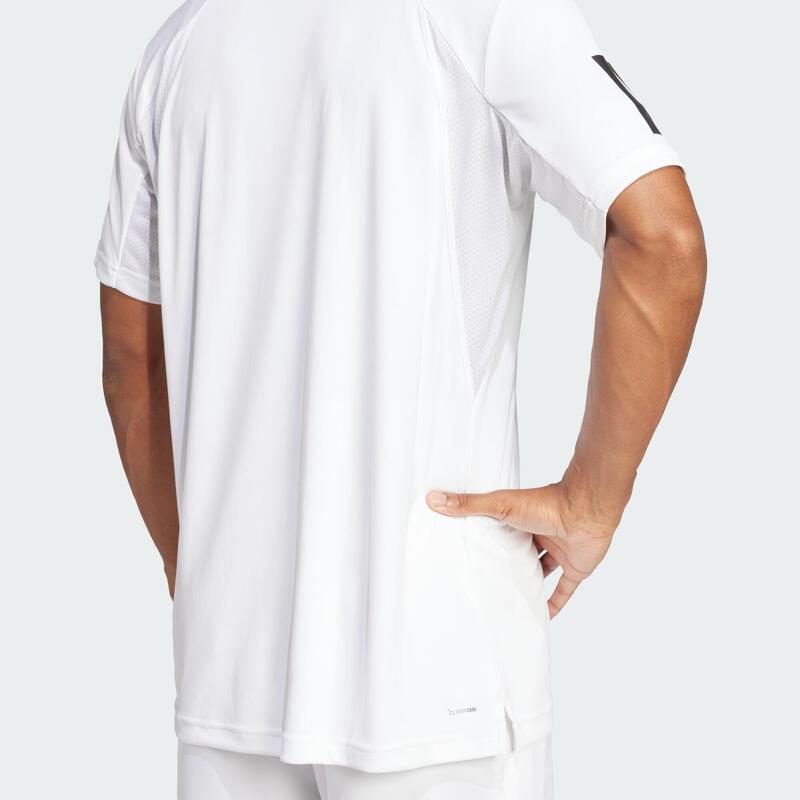 T-shirt Club Tennis Climacool 3 bandes