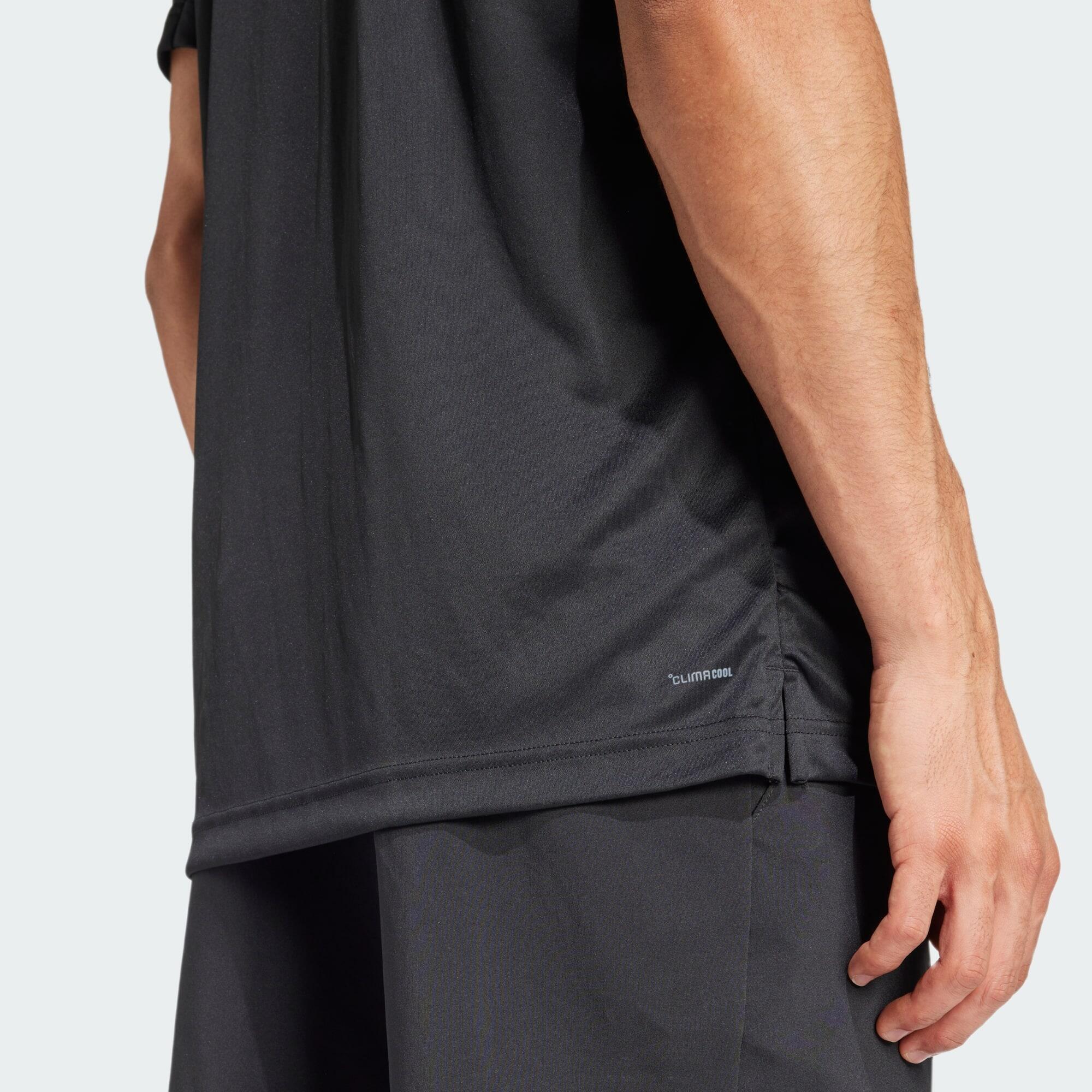 Club Tennis Climacool 3-Stripes T-shirt 6/7