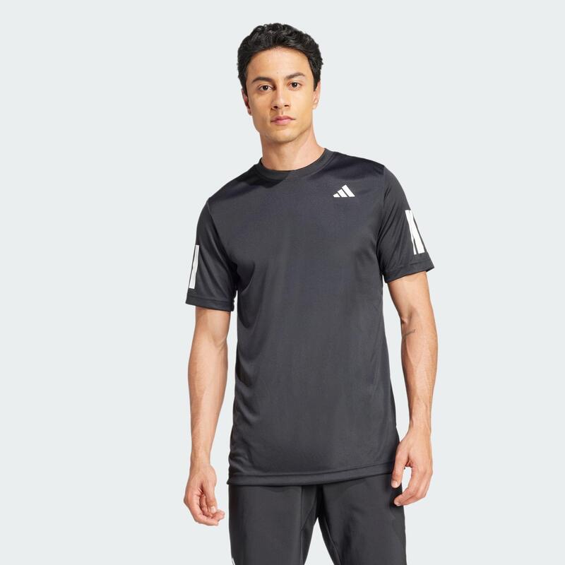 T-shirt Club Tennis Climacool 3 bandes